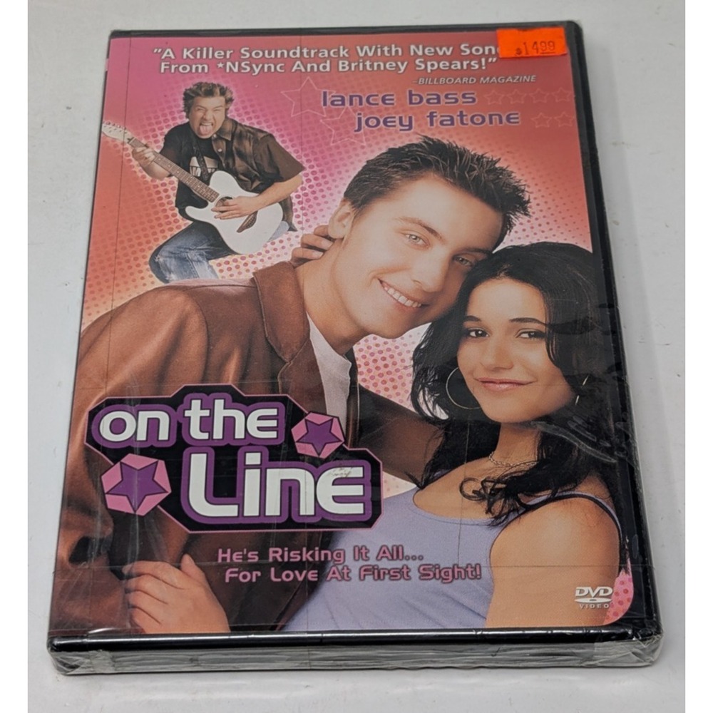 On the Line DVD Movie Lance Bass Joey Fatone Brand New Factory Sealed